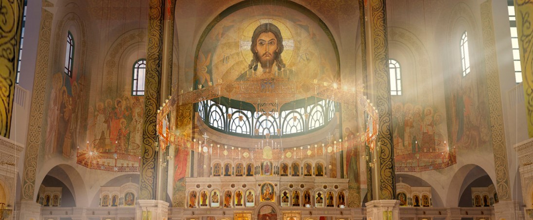 russian church altar