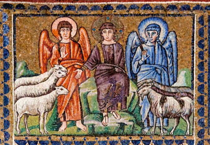 Christ separating the sheep from the goats