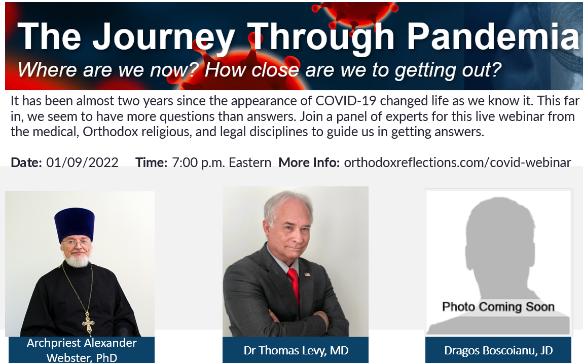 Upcoming Webinar – The Journey Through Pandemia: Where are we now? How close are we to getting out?