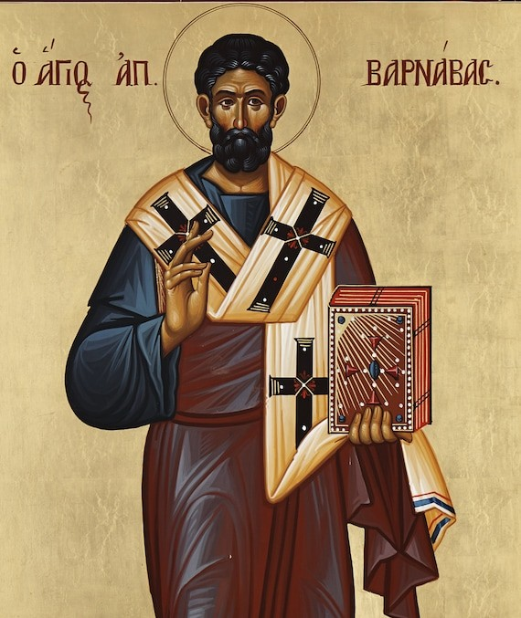 Icon of the Apostle St. Barnabas